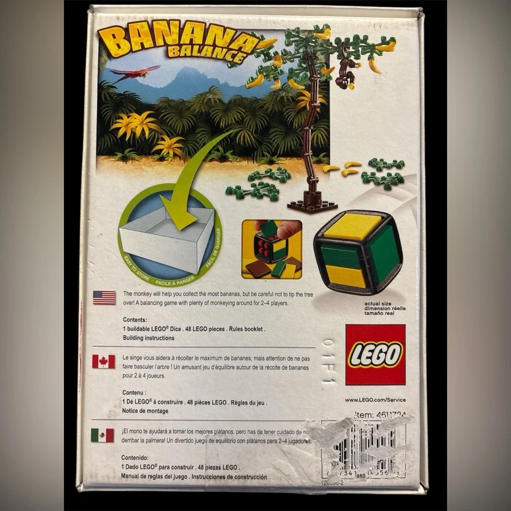 LEGO Games: Banana Balance (3853) Preowned Complete Set Game Ages 6+ players 2-4